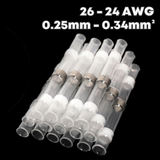 SOLDERSLEEVE™ WaterProof Wire Connectors - White Pack