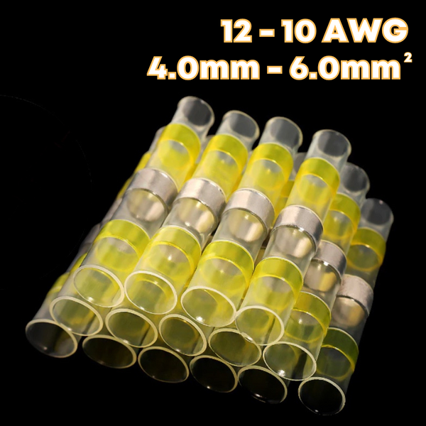 SOLDERSLEEVE™ WaterProof Wire Connectors - Yellow Pack